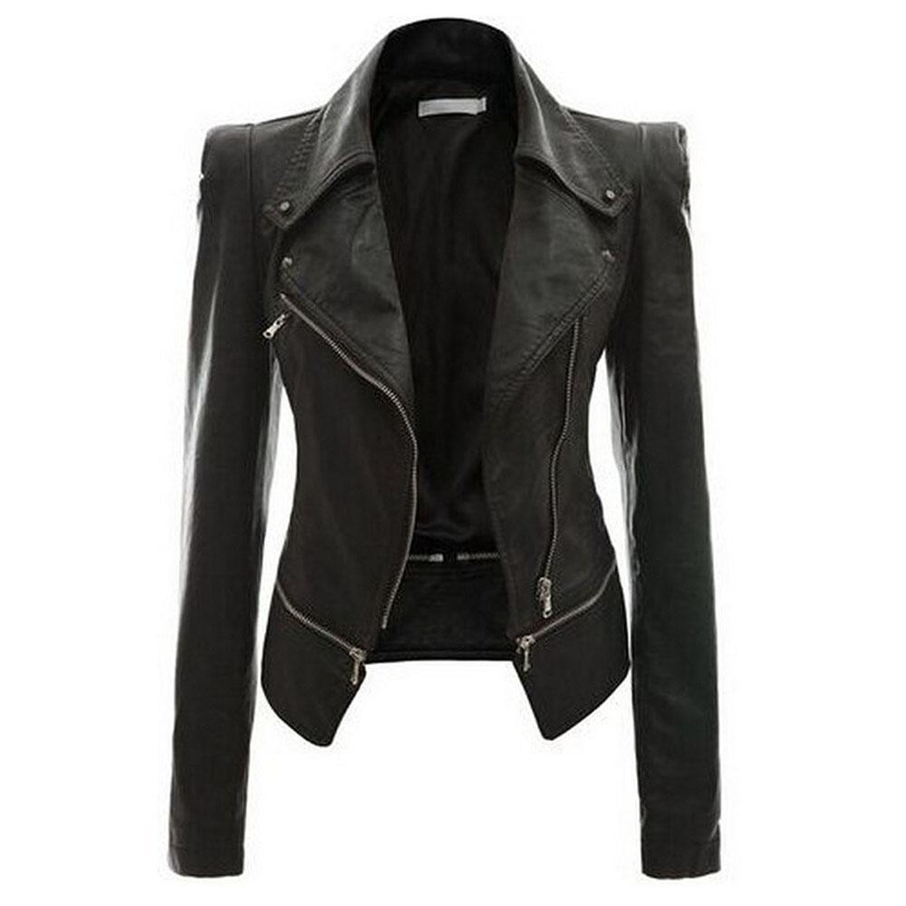 Women's urban gothic motorcycle jacket