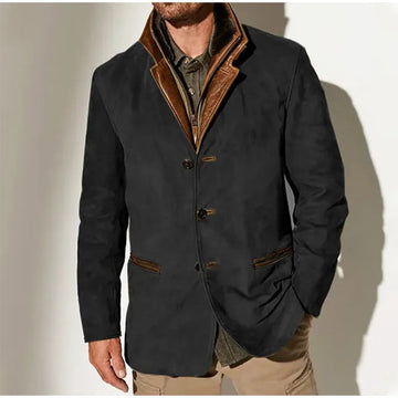 Men's vintage jacket retro casual coat