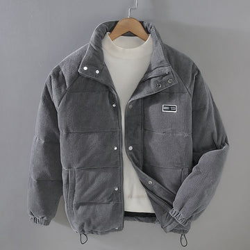 Men's retro jacket cold-resistant loose fit